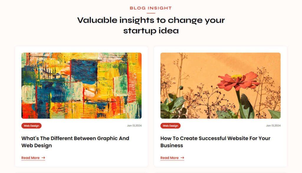 Free HTML Portfolio Template