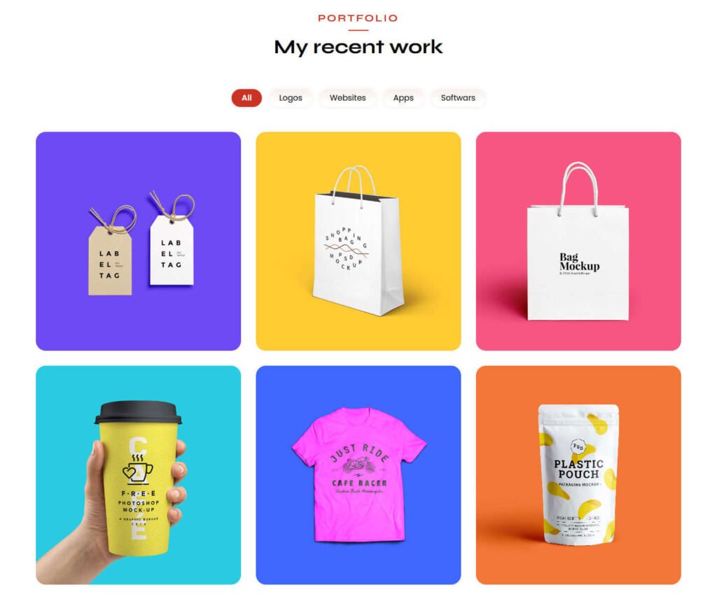 Free HTML Portfolio Template